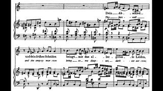 Ach bleibe doch mein liebstes Leben (BWV 11 - J.S. Bach) Score Animation