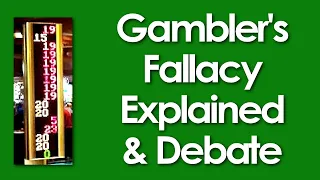 Roulette Gamblers Fallacy Explained (Debate!!)