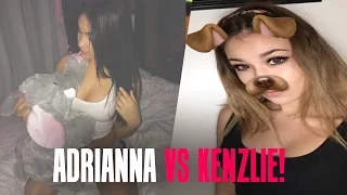 KENZLIE VS ADRIANNA FULL FIGHT!