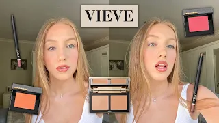 VIEVE by Jamie Genevieve REVIEW 🖤 | Modern Bronzer, Sunset Blush & Modern Lip Definer