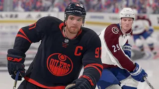 Colorado Avalanche vs Edmonton Oilers Game 4 - NHL Western Conference Finals 6/6/22 - NHL 22 Sim