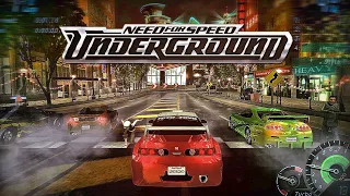 NFS Underground Remastered - First Race & Ultra Realistic Graphics Mod (4K 60FPS)