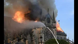 Watch how the Notre-Dame cathedral fire unfolded