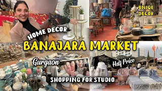 New Banjara market || shopping 🛍️ for studio  || shopping vlog.