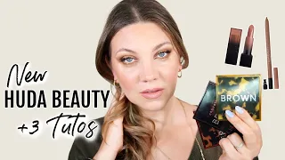 ✨NOUVEAUTÉS HUDA BEAUTY: ÇA PASSE, OU ÇA CASSE?  BROWN OBSESSIONS PALETTES  : 3 TUTOS & SWATCH