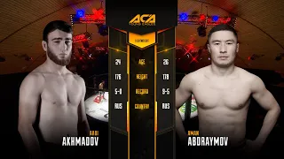 Арби Ахмадов vs. Аман Абдраймов | Arbi Akhmadov vs. Aman Abdraymov | ACA YE 26