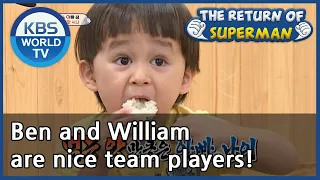 Ben and William are nice team players! (The Return of Superman) | KBS WORLD TV 200927