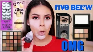 TESTING OUT 5 BELOW MAKEUP 2019: HITS + MISSES & HIDDEN GEMS | JuicyJas