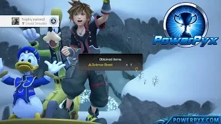 Kingdom Hearts 3 - Shield Shredder Trophy / Achievement Guide (Frozen Slider Minigame A Rank)