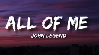 John Legend - All Of Me (Lyrics)