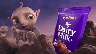 Cadbury dairy milk . alien