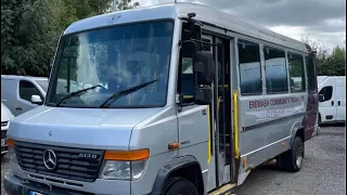 Stripping parts off my bus ready for rust removal on my Mercedes Vario camper van project