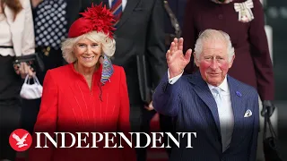 Watch again: King Charles and Queen Camilla attend state banquet at Versailles