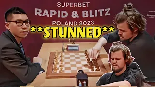 Wesley So STUNNED Magnus Carlsen after MOVE 10 | SUPERBET BLITZ | DAY 4 Round 2