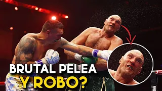 Oleksandr Usyk hace HISTORIA en una BRUTAL pelea vs Tyson Fury | Usyk vs Fury Resumen