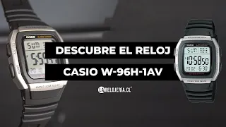 Descubre el Reloj Casio W-96H-1AV