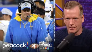 Los Angeles Chargers fire OC Joe Lombardi, QB coach Shane Day | Pro Football Talk | NFL on NBC