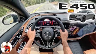 The 2024 Mercedes-Benz E450 Turns Up the Wow-Factor (POV Drive Review)