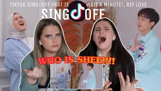 Triplets REACTS to SING-OFF TIKTOK SONGS PART 9 (Zoom, Wait A Minute!, RIP Love) vs @Eltasya Natasha