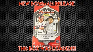NEW RELEASE!! 2024 Bowman Baseball Hobby Box Opening!!!