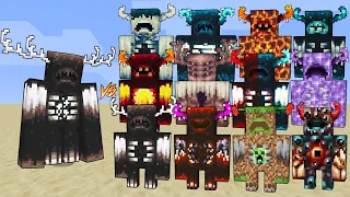 Mutant Soul Warden Vs ALL Wardens PLUS+ (Anniversary Edition) / Minecraft Mob Battle