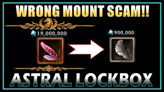 Opening 10,000 Astral Lockboxes! (drop rates) It Drops WRONG Mount! Huge Scam! - Neverwinter M27