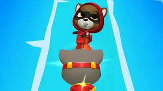 Talking Tom Hero Dash (Android) - Special Events -  Raccoon Chase one mission gameplay