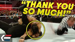 11 Times Wrestlers Secretly Thanked Each Other In The Ring | WrestleTalk 10s with Adam Blampied