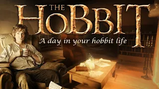 [6 Hours] Hobbit House 3D Virtual Ambience ◎ Walking in your Home in The Shire / All Rooms + Garden