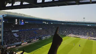 Ab 1:10 - Arminia Bielefeld - Hallescher FC - Die lauteste Mannschaftsaufstellung aller Zeiten!
