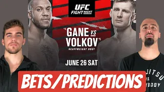 UFC Vegas 30: GANE VS VOLKOV Bets & Predictions