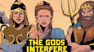 The Gods Interfere - The Attack on the Greek Camp - The Trojan War Saga Ep 22 - See U in History