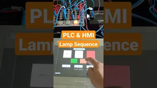 Sequential Programming Using PLC and HMI