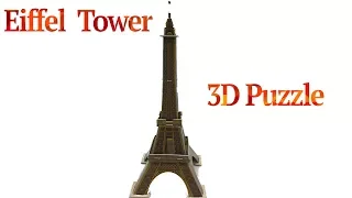 DIY Miniature Eiffel Tower ~ 3D Puzzle Mini Architecture