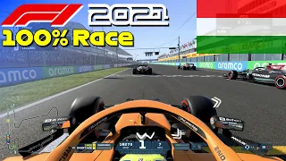 F1 2021 - Let's Make Norris World Champion #11: 100% Race Hungary