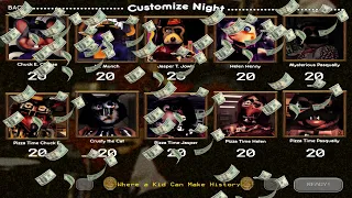 Five Nights at Chuck E Cheese's Revived, 10/20 mode complete!