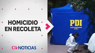 Investigan homicidio en Recoleta: Joven de 19 años fue acribillado en plena vía pública