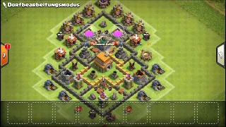 Best TownHall Level 6 Base Clash of Clans 2023 Clash of Clans Beste Aufstellung mit Rathaus Level 6