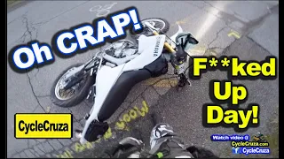 CycleCruza Wheelie Fail on Motorcycle
