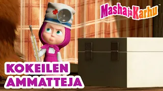 Masha ja Karhu👧🐻 Kokeilen ammatteja ‍🩺 🧙‍♀️  Paras jaksokokoelma 📽️ Masha and the Bear