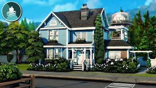 Copperdale Family Home 🌲 || The Sims 4 High School Years: Speed Build