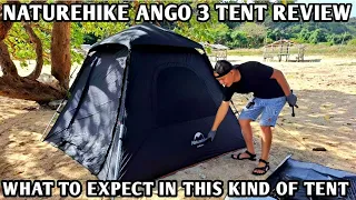 NATUREHIKE ANGO 3 TENT REVIEW - Its not what i expected