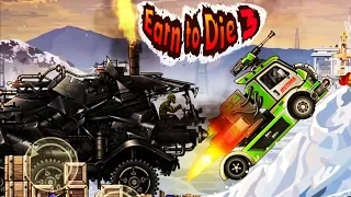 МАШИНЫ против ЗОМБИ #4  Earn to Die 3 ПРОХОЖДЕНИЕ  Игра Cars games