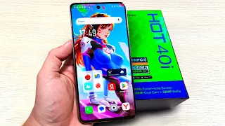 ВЗЯЛ ТОПОВЫЙ INFINIX HOT 40i и ОБАЛДЕЛ!😱 ФАРШ за 10000р 16256Gb, 90Hz, 8 ядер, 50mp+32mp