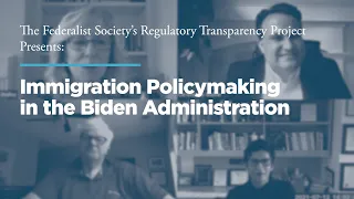 Immigration Policymaking in the Biden Administration