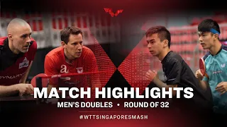 Robert Gardos/Daniel Habesohn vs Eric Jouti/Vitor Ishiy | MD | Singapore Smash 2022 (R32)