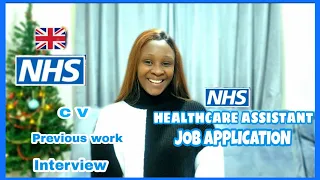 How I Got A Job in NHS as a HEALTHCARE ASSISTANT. Interview questions, the process, what to expect.