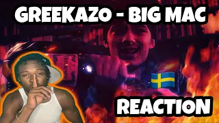 AMERICAN REACTS TO SWEDISH DRILL RAP!Greekazo - BIG MAC (OFFICIAL MUSIC VIDEO)