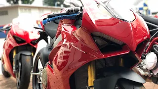 Ducati panigale corse mampu milik?