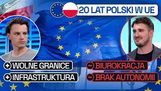 20 LAT POLSKI W UNII EUROPEJSKIEJ WEDŁUG MŁODYCH. ZALETY I WADY UE